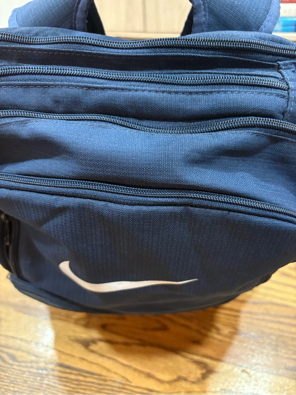 NIKE BRASILIA 9.5 TRAINING BACKPACK XL 30L NAVY BLACK WHITE TIEMPO DM3975-410